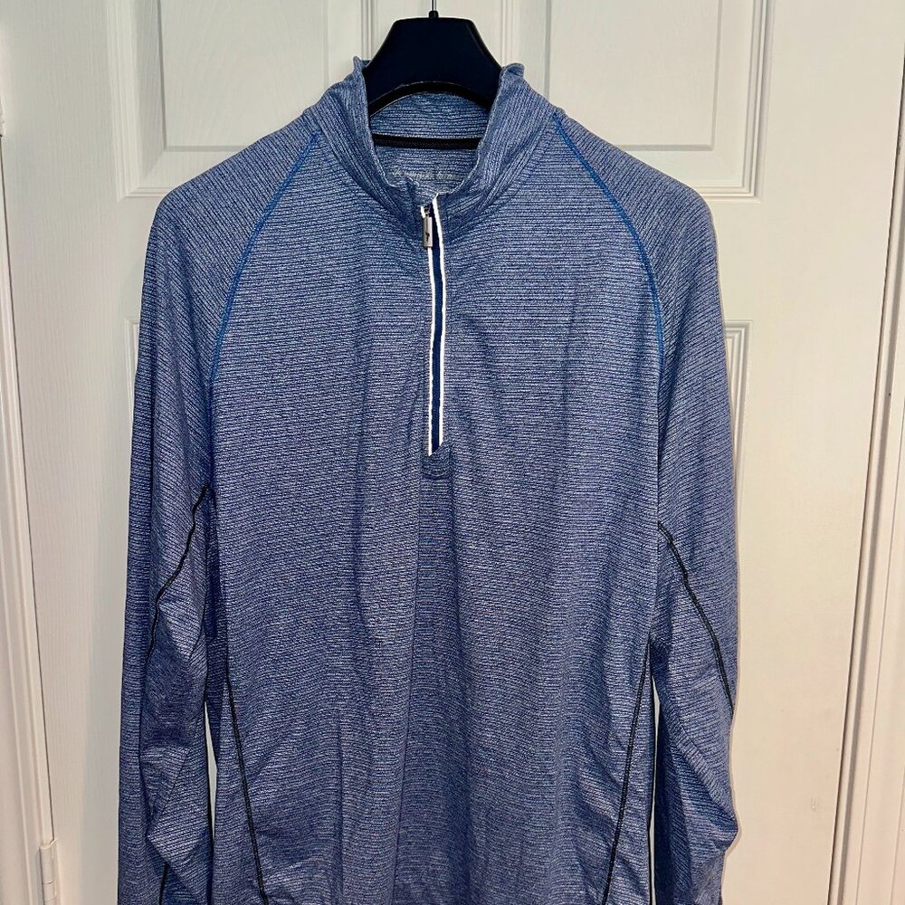 Tommy Bahama Tidal Tech IslandZone® Half-Zip Sweatshirt – Men’s XL – Monaco Blue